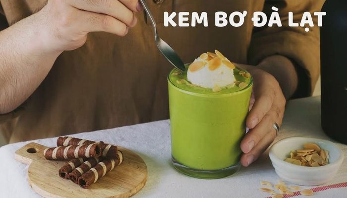 Kem bơ Đà Lạt - Một biểu tượng ẩm thực