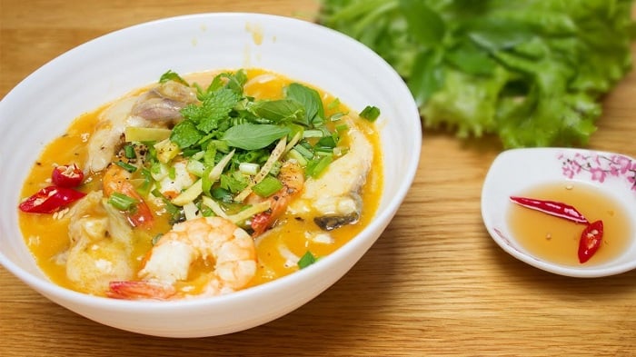 cháo canh Hà Tĩnh đặc biệt