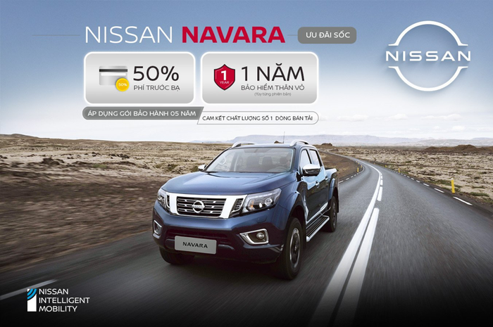 <p>Nissan Navara đang tặng 50% phí trước bạ cho khách hàng mua xe đến hết ngày 30/4. Có đáng để đầu tư? <img src='navara-1.png'></p>