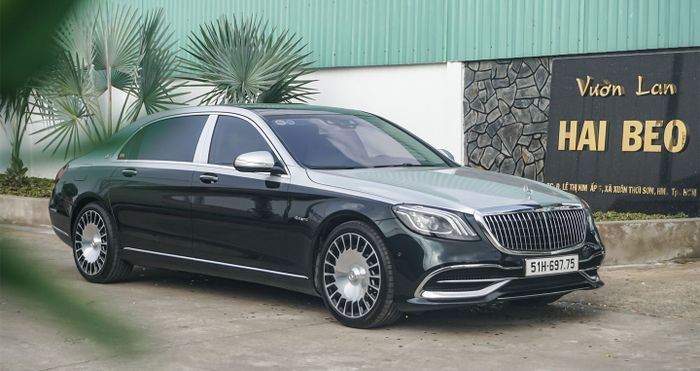 Chiếc Mercedes-Maybach S560 4MATIC màu xanh ngọc lục bảo đầu tiên tại Việt Nam Mercedes-Maybach-S560-4MATIC-Emerald Green (13).JPG