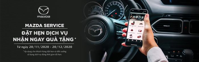 Mazda tặng quà khách hàng trong mùa lễ Giáng sinh và Năm mới với dịch vụ Mazda. Hình ảnh: mazda-service.jpg