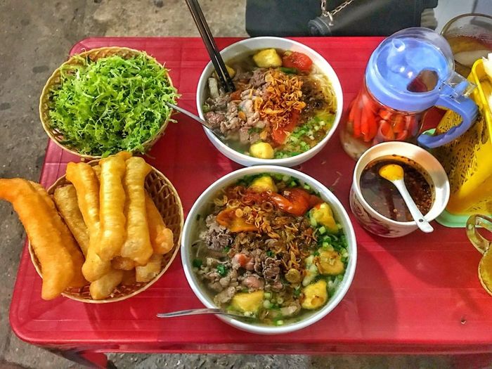 Bún riêu ngon ở Hà Nội