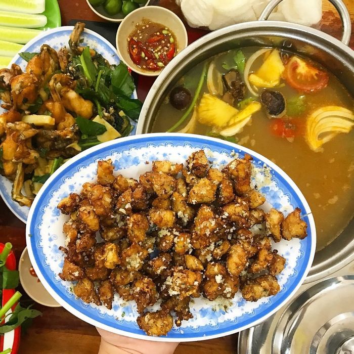 Lẩu ếch ngon Hà Nội