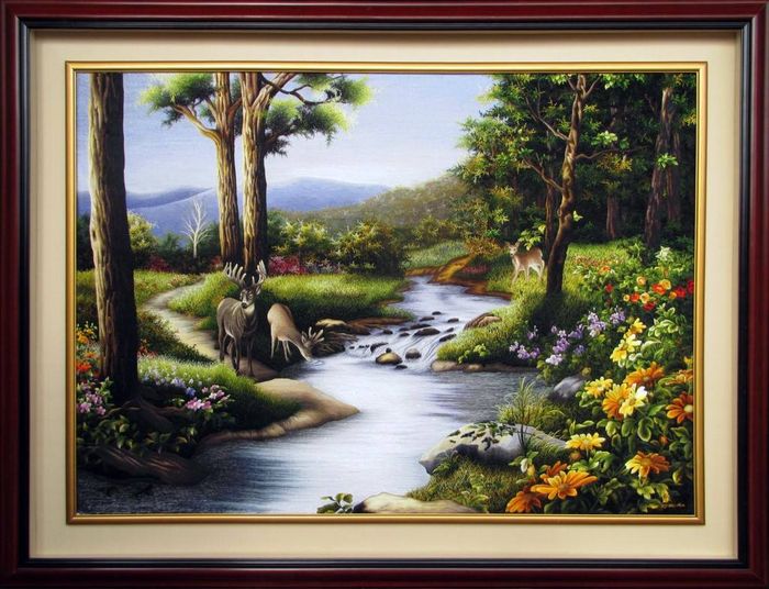 XQ Sử Quán – Thưởng ngoạn nghệ thuật thêu tranh truyền thống tinh tế