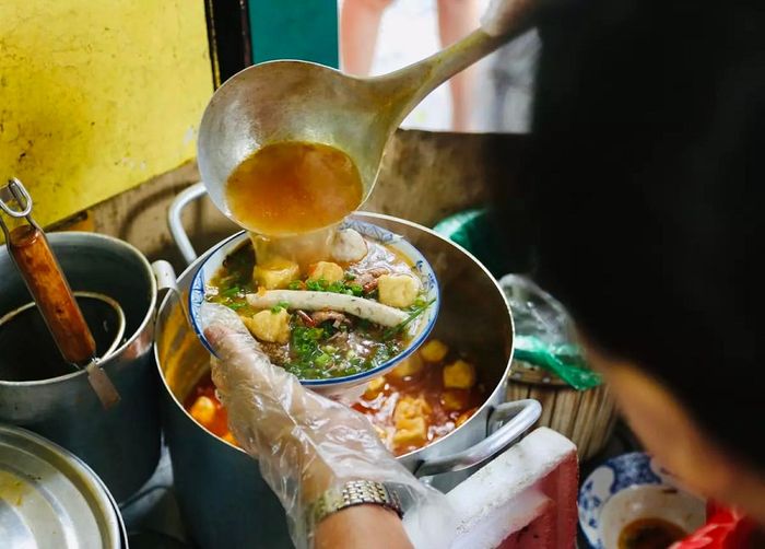 Bún riêu ngon ở Hà Nội