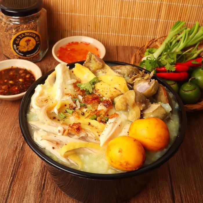 Cháo gà ngon Hà Nội