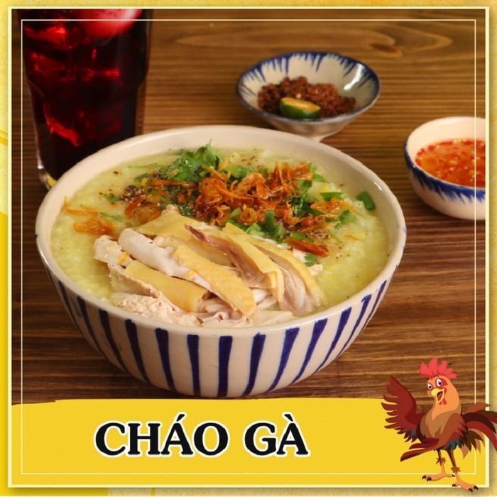 Cháo gà ngon Hà Nội