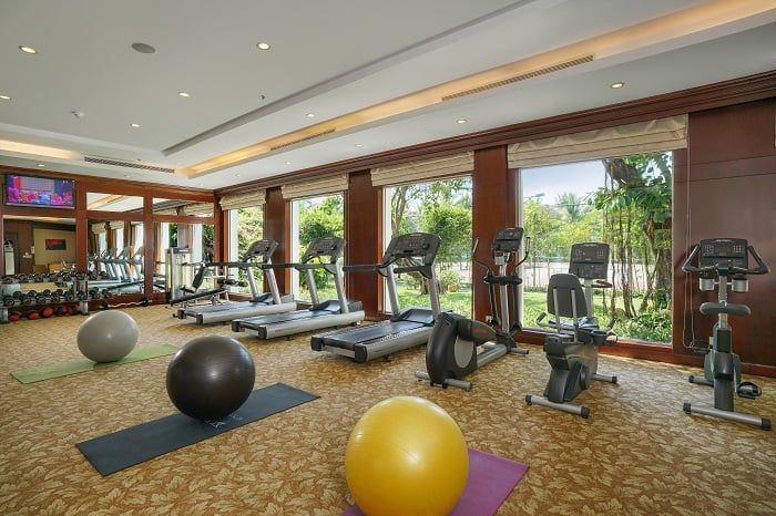 Vinpearl Resort & Spa Đà Nẵng cung cấp phòng tập gym hiện đại