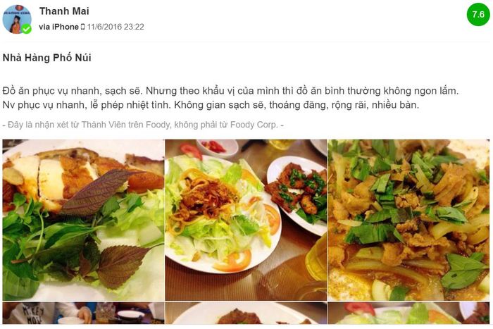 Nhà hàng Phố Núi - Nơi thưởng thức hương vị đặc trưng của xứ Sương Mù