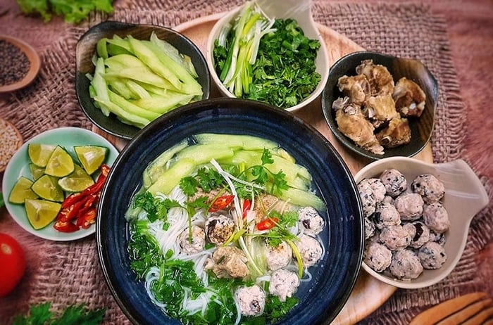 Bún mọc Hà Nội