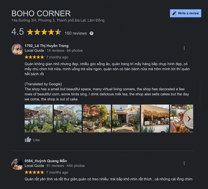 Boho Corner Coffee - Nơi Thu Hút Với Phong Cách BoheMytour