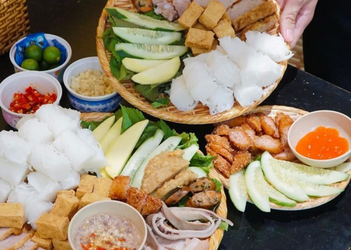 Bún đậu mắm tôm Huế hấp dẫn