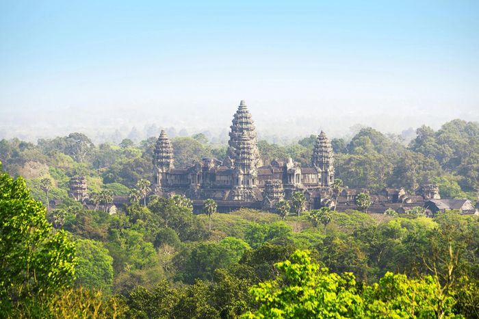 Đón bình minh yên bình tại Siem Reap, Campuchia