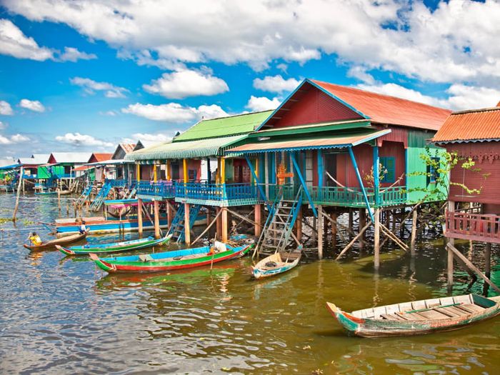 Đón bình minh yên bình tại Siem Reap, Campuchia