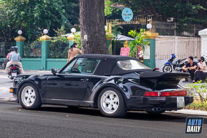 Ngắm chiếc Porsche 930 Turbo Cabriolet có tuổi đời hơn 30 năm, duy nhất tại Việt Nam.