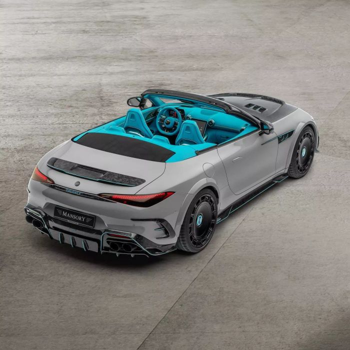 Phiên bản độ Mercedes-AMG SL 63 từ Mansory nổi bật với màu sơn đậm, công suất mạnh 850 mã lực mansory-mercedes-sl-63-amg-2.webp