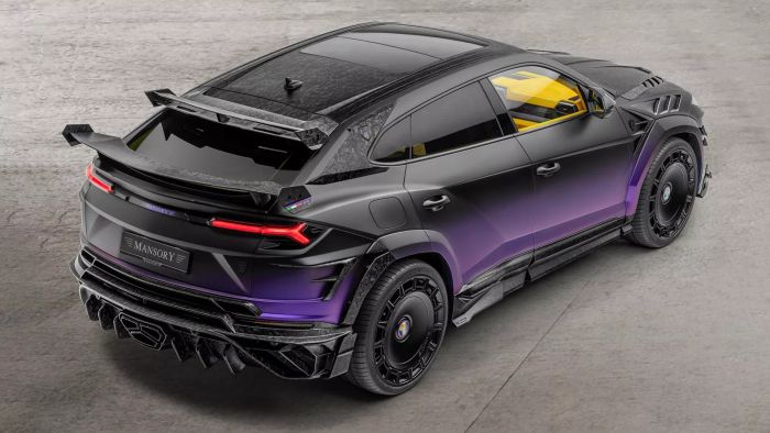 Thưởng thức vẻ táo bạo và hoang dã của Lamborghini Urus bản độ Mansory