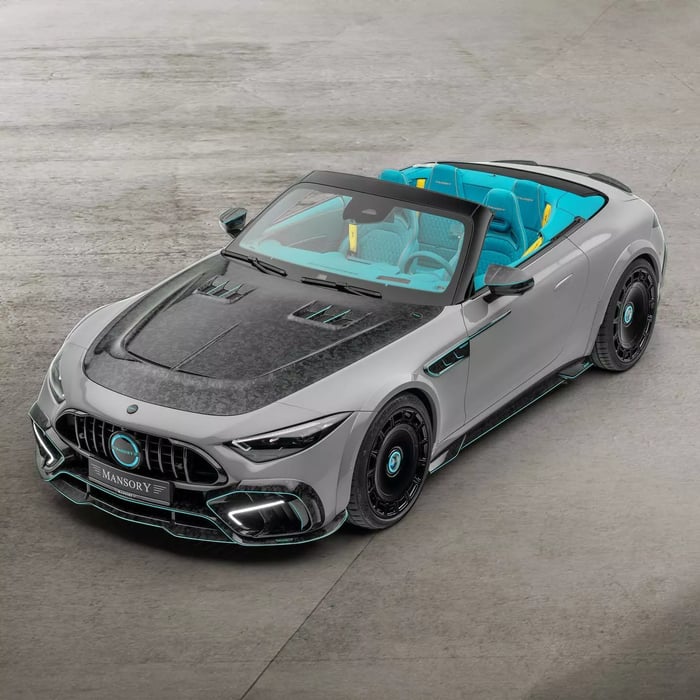 Mercedes-AMG SL 63 bản độ Mansory nổi bật với màu sơn đậm đà, công suất 850 mã lực mansory-mercedes-sl-63-amg-1.webp