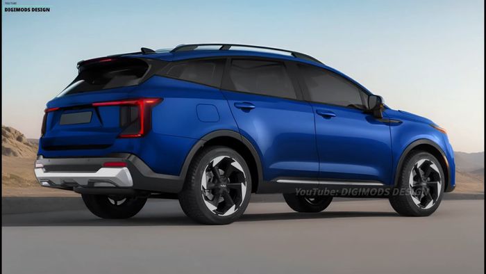 Hình minh họa của Kia Sportage 2025 với thiết kế táo bạo, hứa hẹn đắt khách 2025-kia-sportage-gets-the-digital-treatment-exposes-its-potential-facelift-early-on-6.jpg