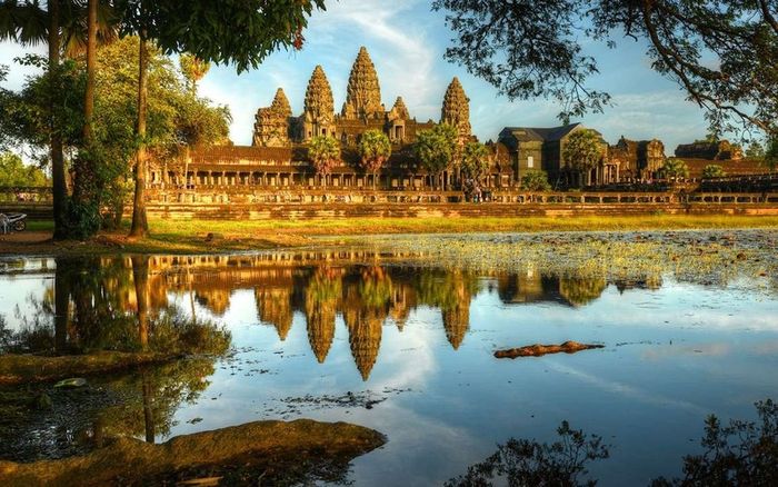 Chào đón bình minh dịu êm tại Siem Reap, Campuchia