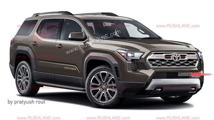 Ảnh minh họa thiết kế của Toyota Fortuner 2024 dựa trên Tacoma 2024-toyota-fortuner-render-colours-7-747x420.jpg