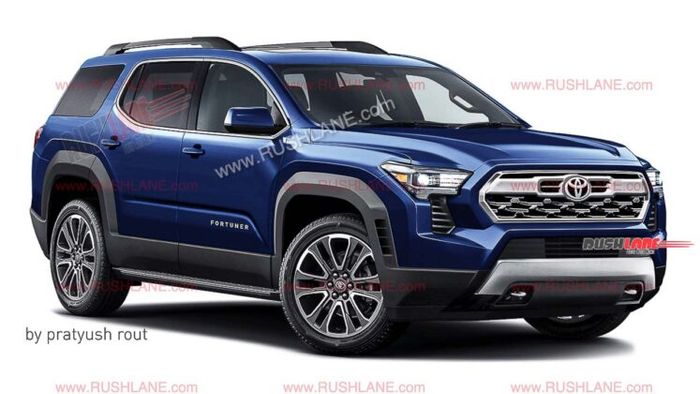 Ảnh minh họa thiết kế của Toyota Fortuner 2024 dựa trên Tacoma 2024-toyota-fortuner-render-colours-8-747x420.jpg