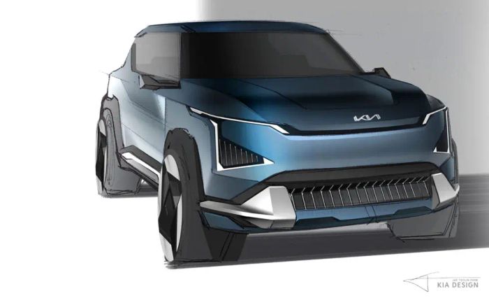 KIA EV5 sẽ chính thức ra mắt vào tháng 8 tới