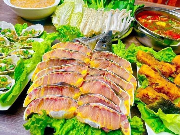 Lẩu cá tầm hấp dẫn tại Đà Lạt