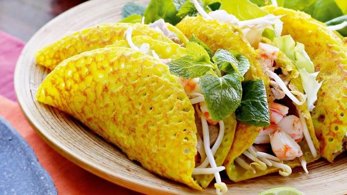 Hình ảnh món Bánh xèo Bà Dưỡng Đà Nẵng