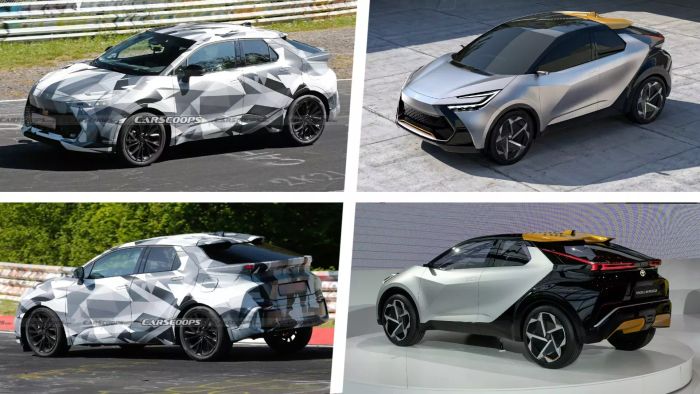 Toyota C-HR 2024 sắp ra mắt và những điều cần biết về mẫu SUV tinh tế 2024-toyota-c-hr-scoop-vs-prologue-concept.webp