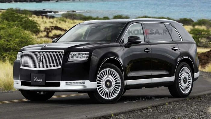 Bản phác họa thiết kế Toyota Century SUV 2024, tên file: 2024-toyota-century-suv-unofficial-rendering.webp
