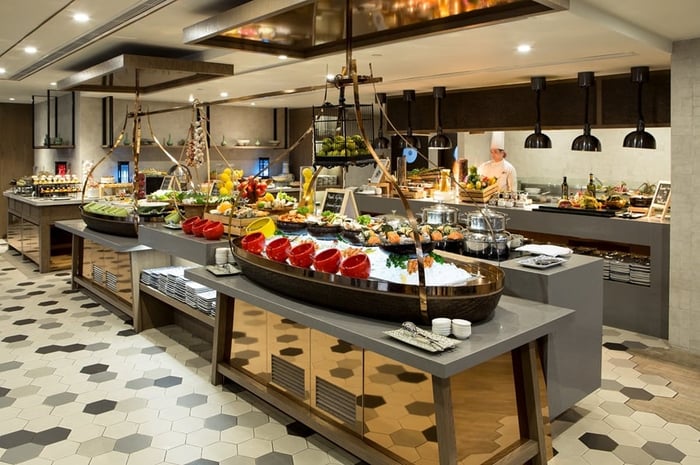 Buffet hải sản ở Hà Nội