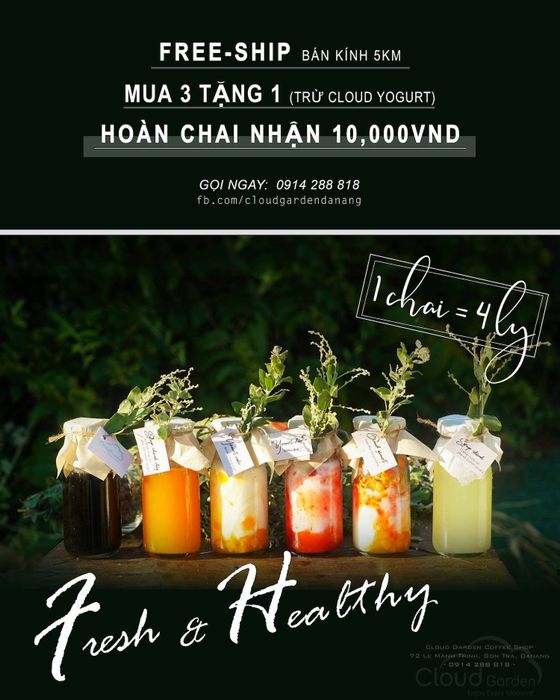 Trải nghiệm cà phê độc đáo tại Cloud Garden Coffee Shop 9 ở Đà Nẵng