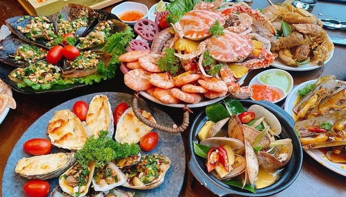 Trải nghiệm buffet hải sản tại Hà Nội