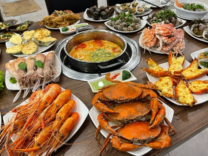 Buffet hải sản tại Hà Nội