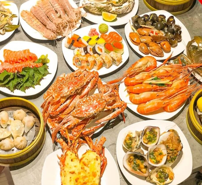 Buffet hải sản ở Hà Nội