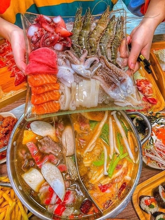 Trải nghiệm buffet hải sản tại Hà Nội