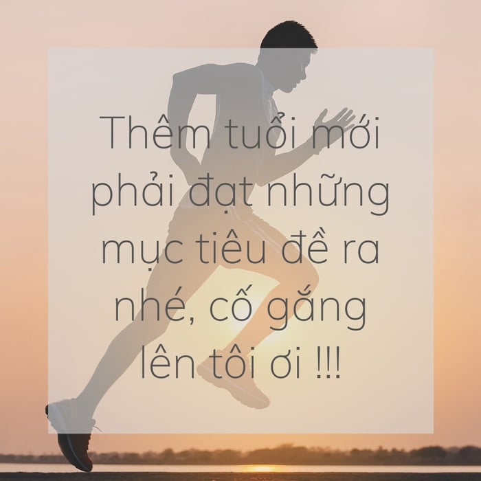 Lời chúc sinh nhật cho bản thân