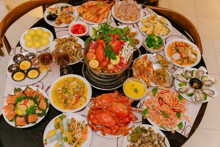 Buffet hải sản tại Hà Nội