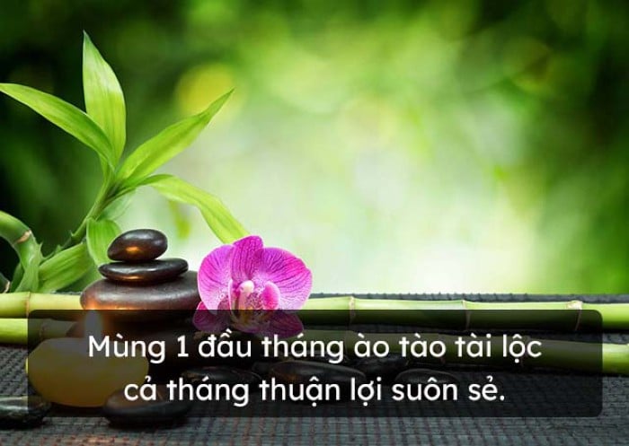 Tháng mới mang theo khí thế mới, mong rằng công việc kinh doanh của bạn phát triển mạnh mẽ, mọi việc đều thuận lợi và mọi người đều khỏe mạnh, an lành.