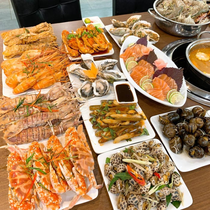 Trải nghiệm buffet hải sản tại Hà Nội