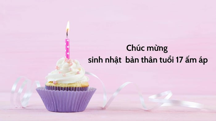 Lời chúc sinh nhật cho bản thân