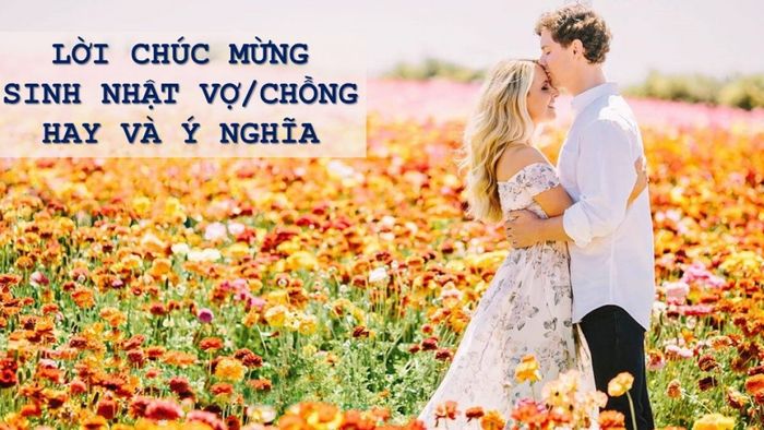 Chúc mừng sinh nhật vợ