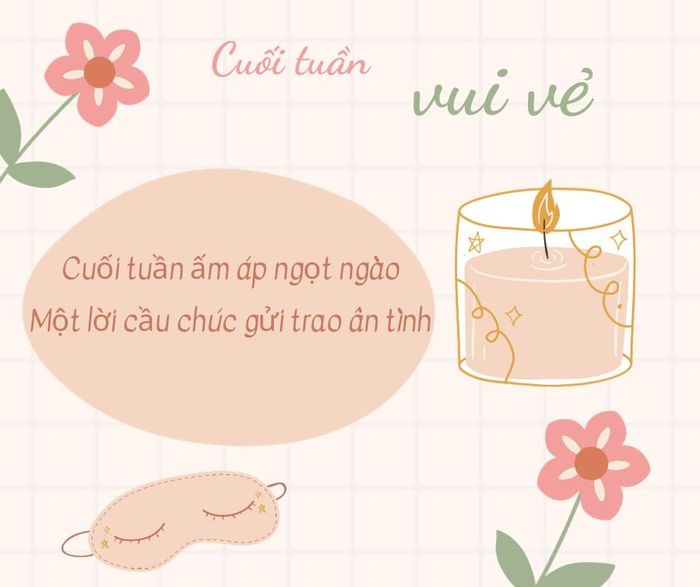 Lời chúc cuối tuần