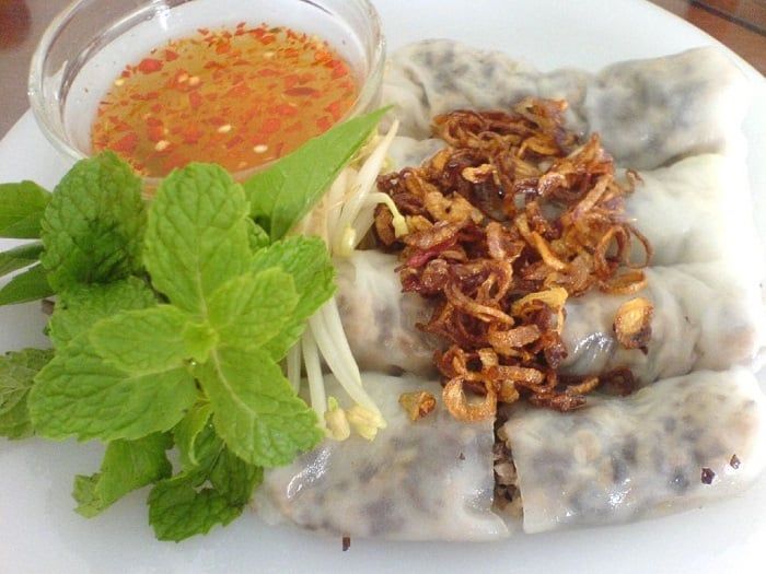 bánh cuốn Thanh Hóa với sự tinh tế