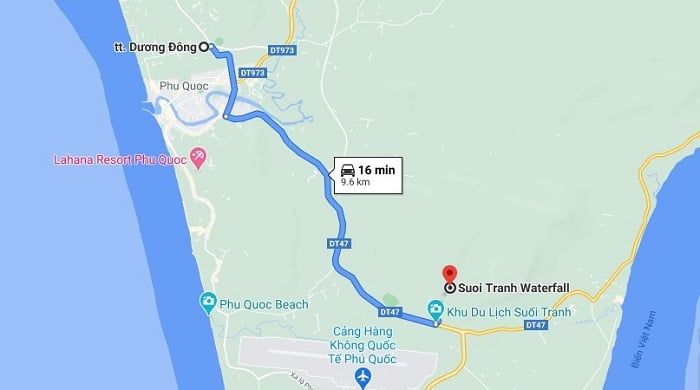 Bí mật của suối Tranh Phú Quốc