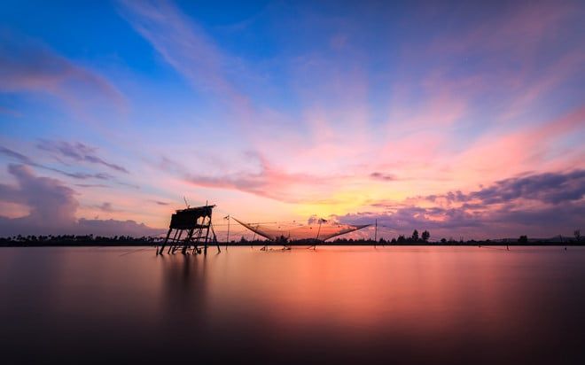 Khám phá vẻ đẹp của đầm Thủy Triều