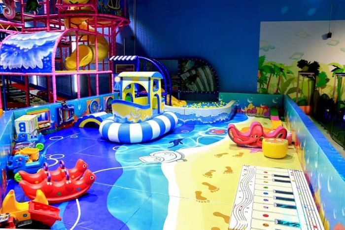 Kidzone Nha Trang Center được trang trí với màu sắc bắt mắt (Nguồn: An Nam Tour)