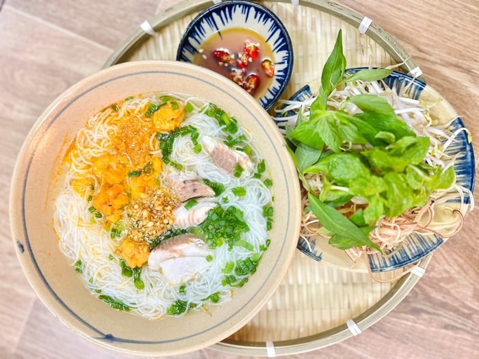 Món bún cá Kiên Giang