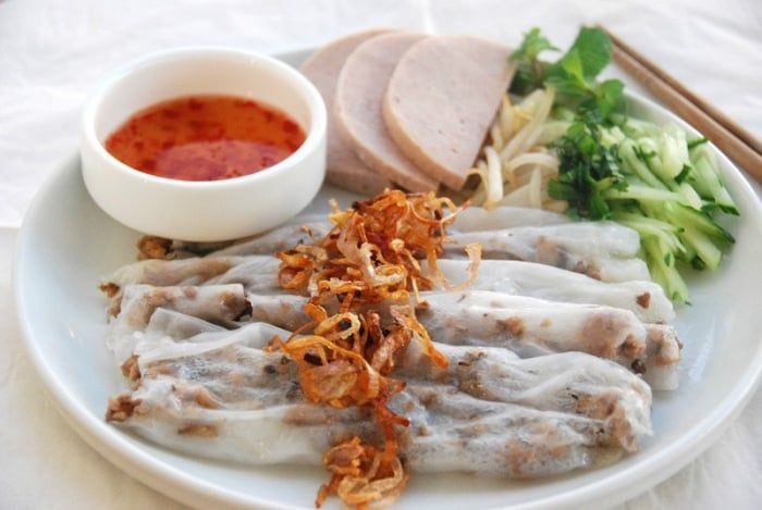 Đặc sản Thanh Hoá bánh cuốn (Nguồn: Sưu tầm)